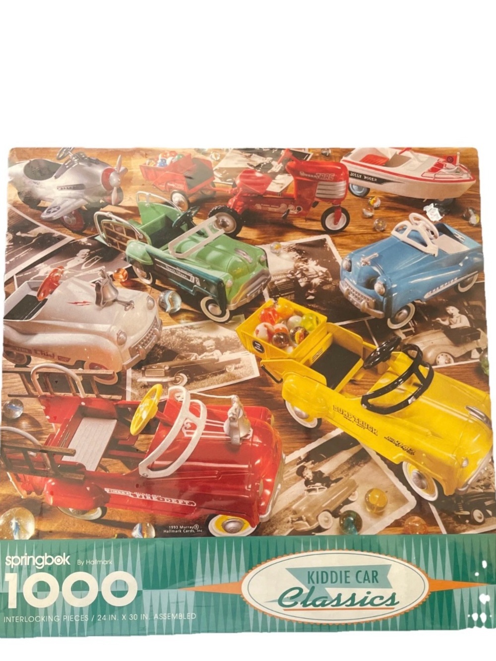 Hallmark Springbok Kiddie Car Classics 1000-Piece Puzzle